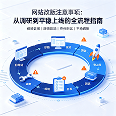 丰润建站-网站改版注意事项：从调研到平稳上线的全流程指南