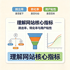 唐山建站-理解网站核心指标:跳出率、转化率与用户粘性