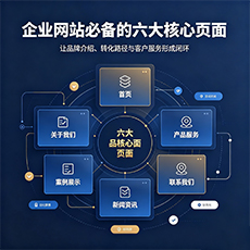 唐山建站-企业网站必备的六大核心页面